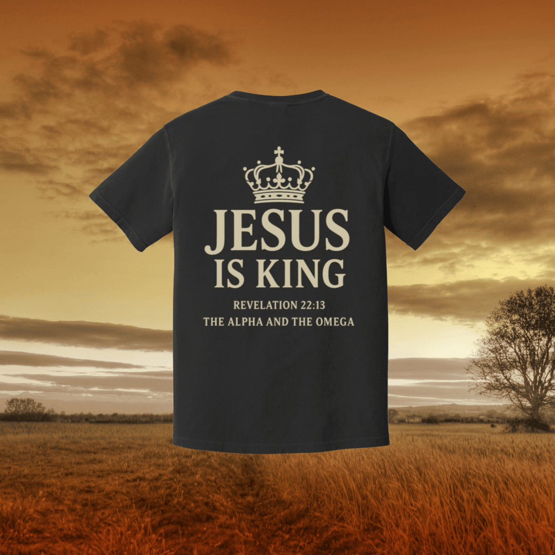 Jesus is King | Adult Heavyweight Unisex Tee
