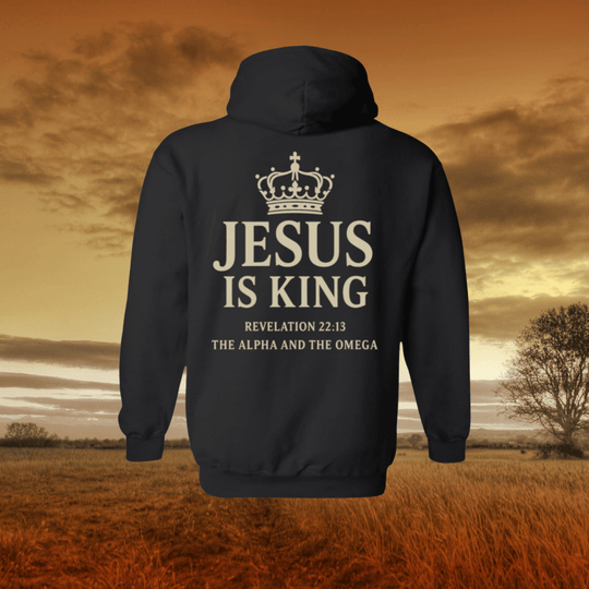 Jesus is King | Adult Unisex Pullover Hoodie