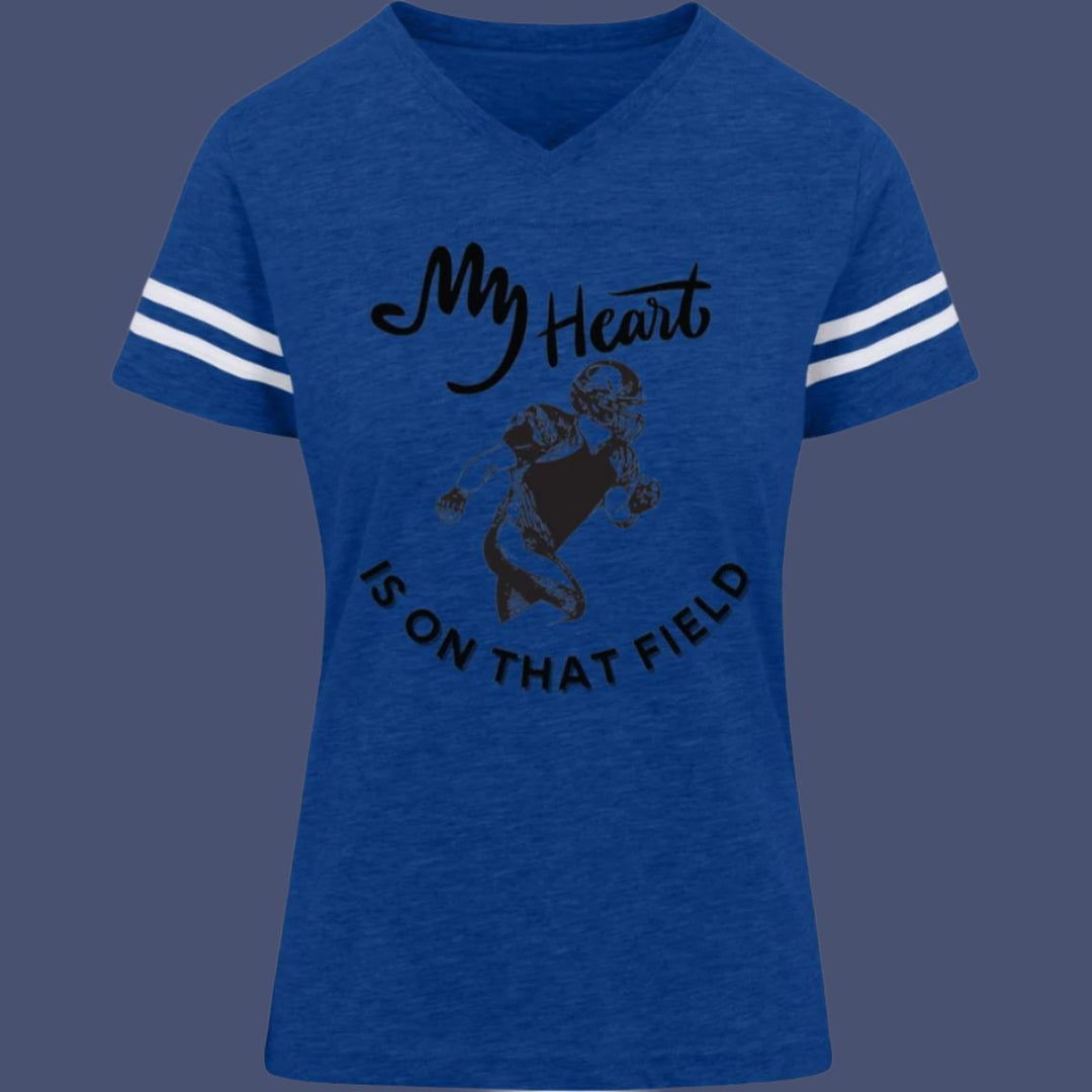 My Heart is On That Field | Women's Football Tee