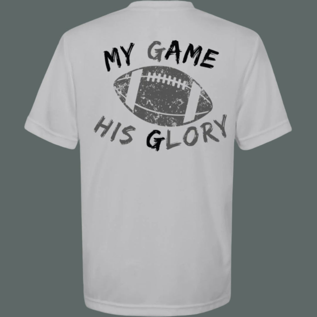 My Game His Glory | Youth Football Tee