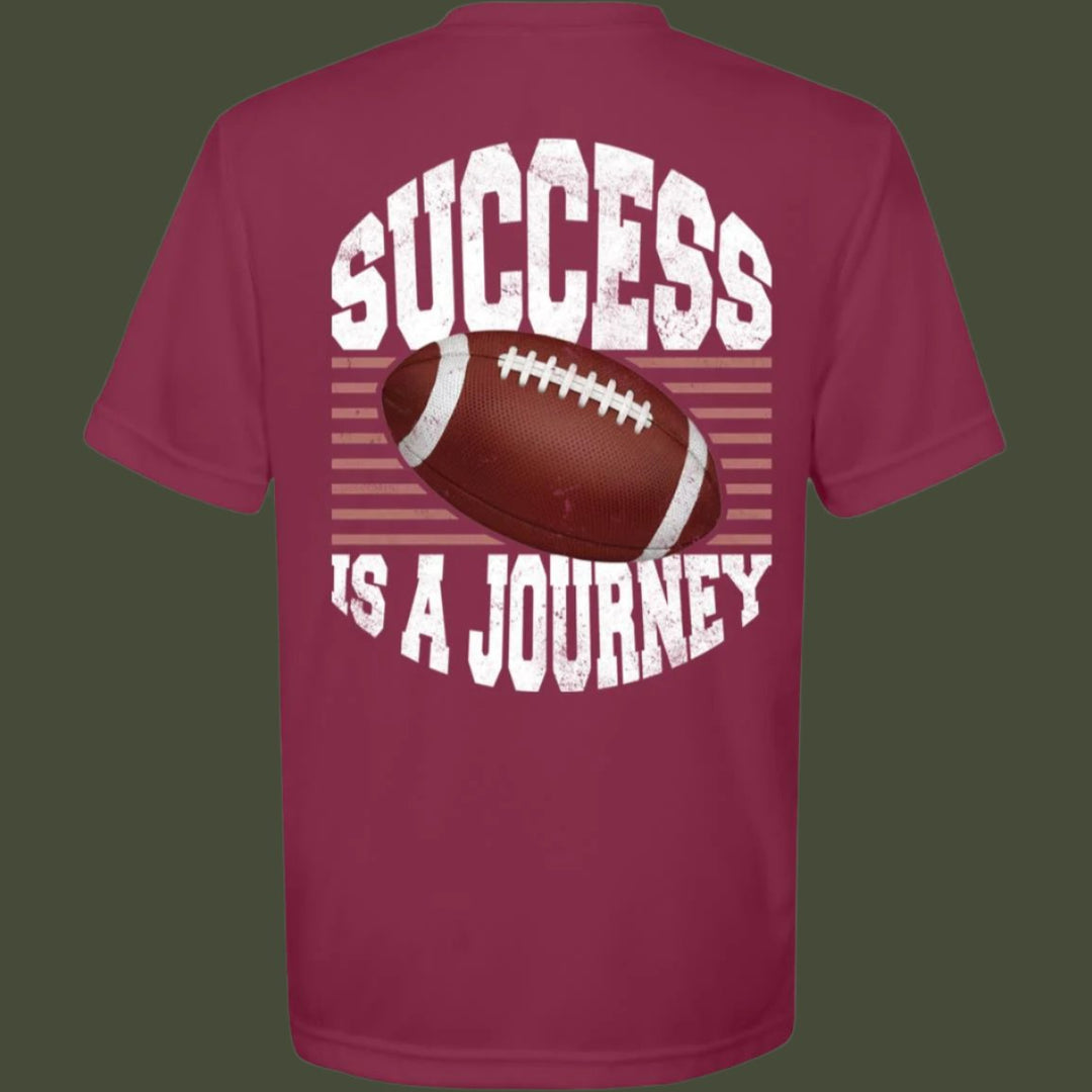 Success is a Journey | Youth Football Tee