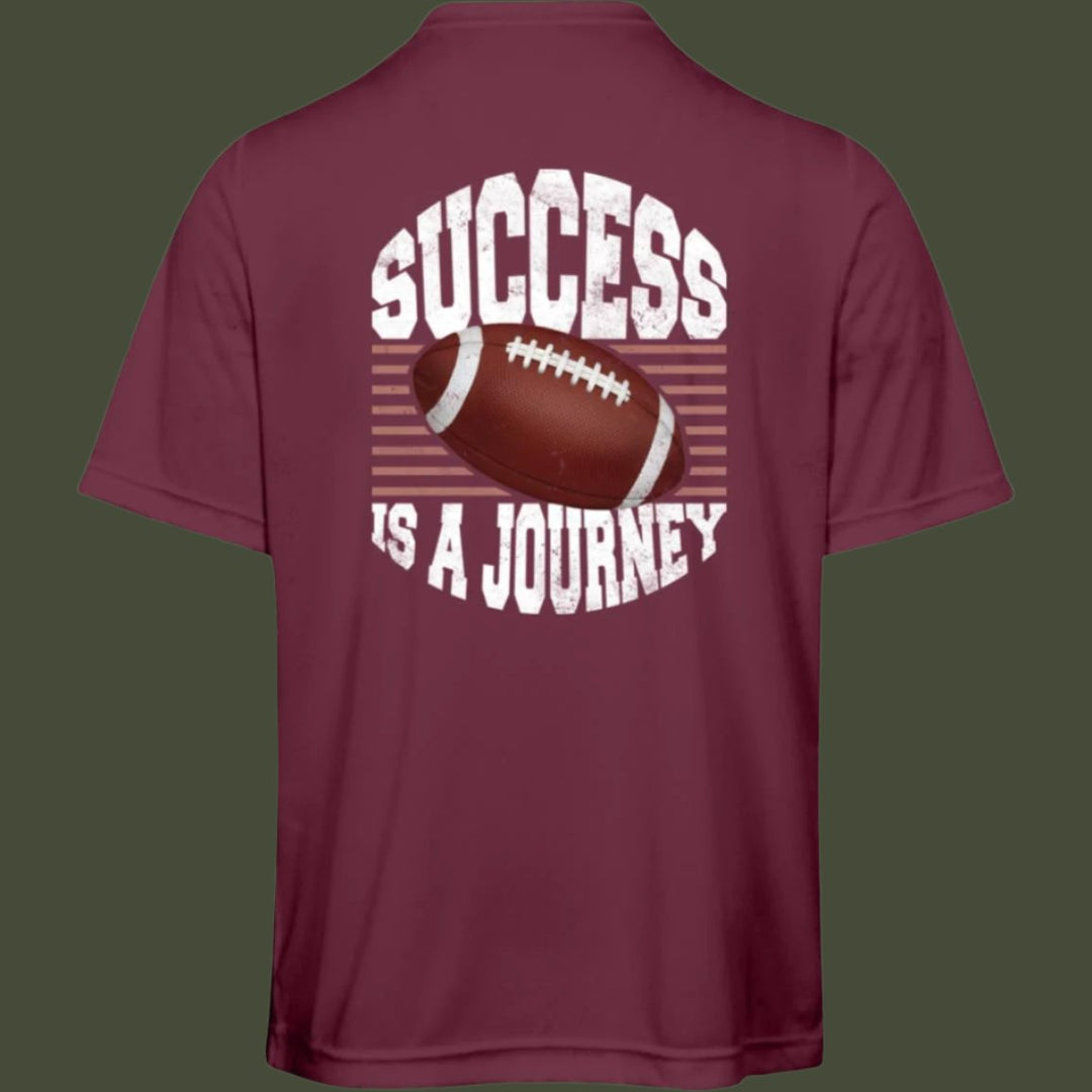 Success is a Journey | Adult Unisex Football Tee