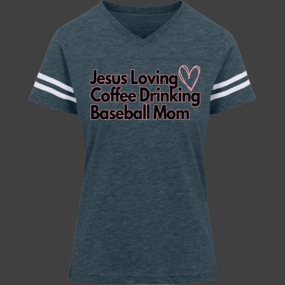 Jesus-Loving, Coffee-Drinking, Baseball Mom | Tee