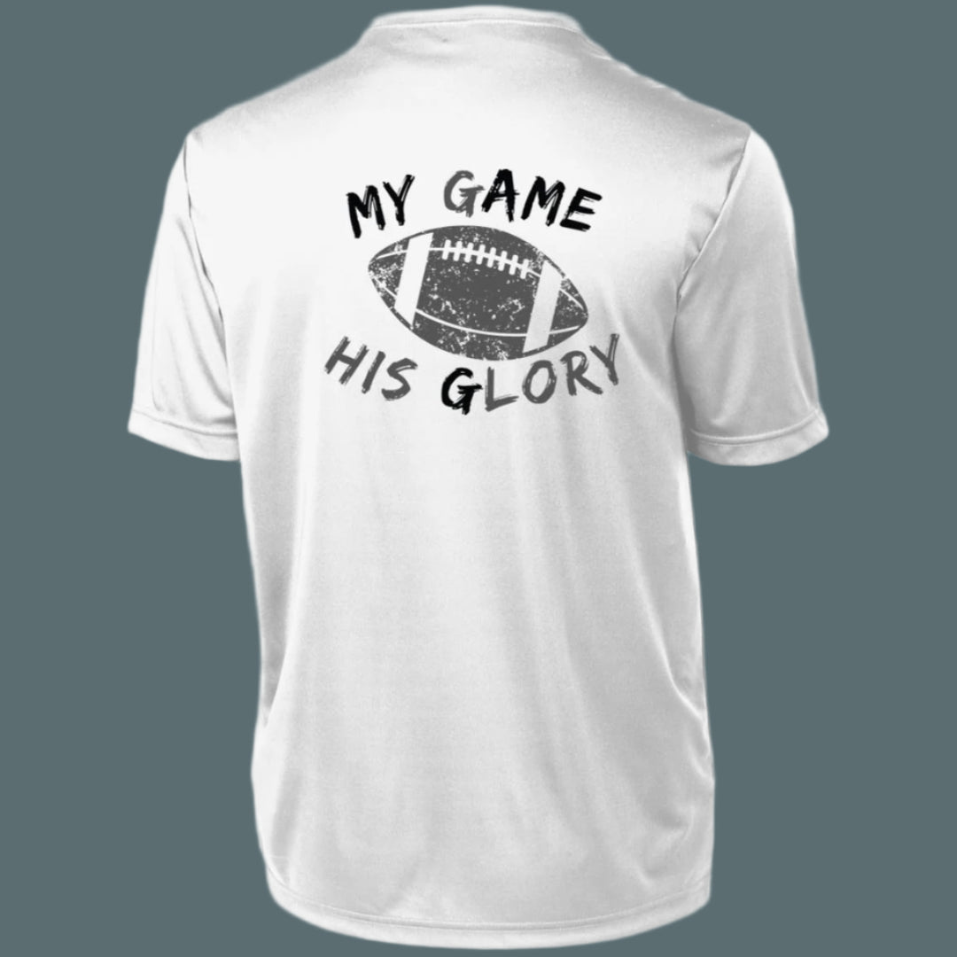 My Game His Glory | Youth Football Tee
