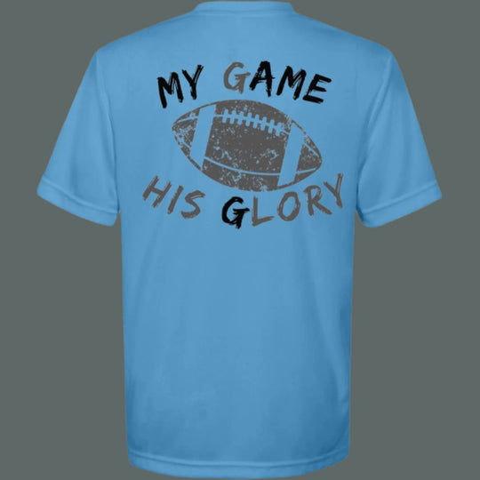 My Game His Glory | Youth Football Tee