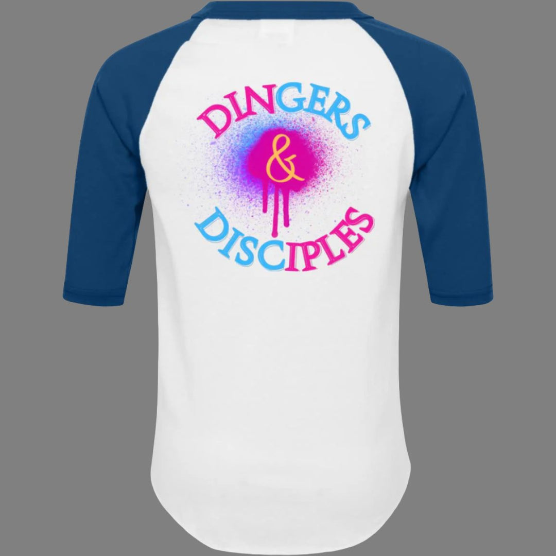 Dingers & Disciples | Youth 3/4 Sleeve Shirt