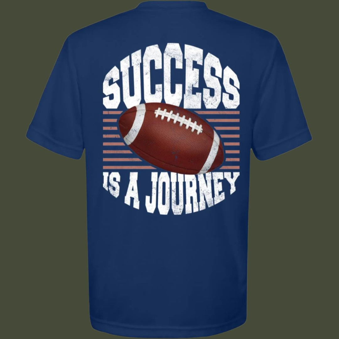 Success is a Journey | Youth Football Tee