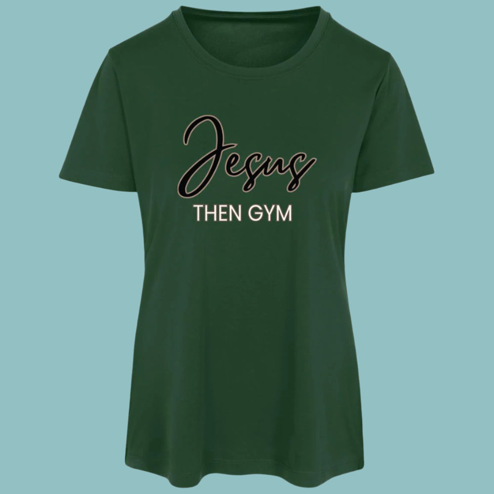 Jesus Then Gym | Women's Performance Tee