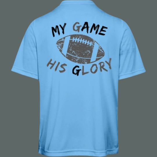 My Game His Glory | Adult Unisex Football Tee