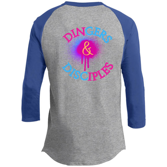 Dingers & Disciples | Adult 3/4 Sleeve Shirt