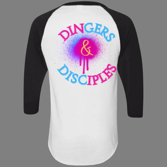 Dingers & Disciples | Adult 3/4 Sleeve Shirt