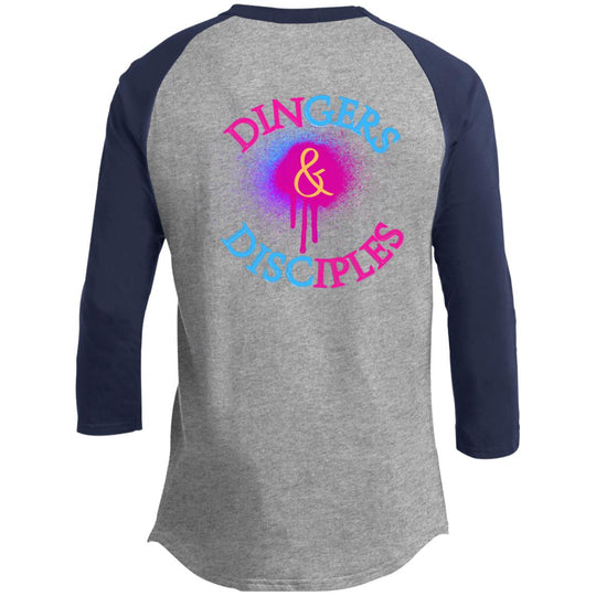 Dingers & Disciples | Adult 3/4 Sleeve Shirt