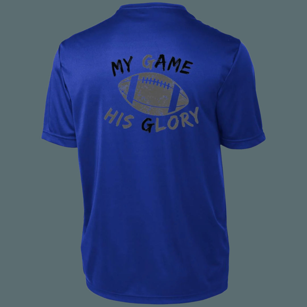 My Game His Glory | Youth Football Tee