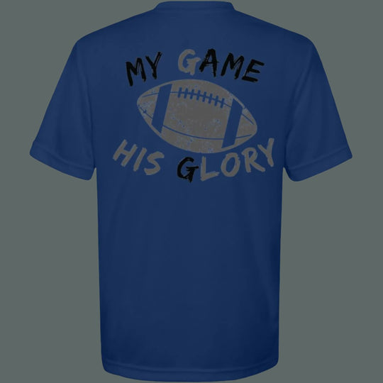 My Game His Glory | Youth Football Tee