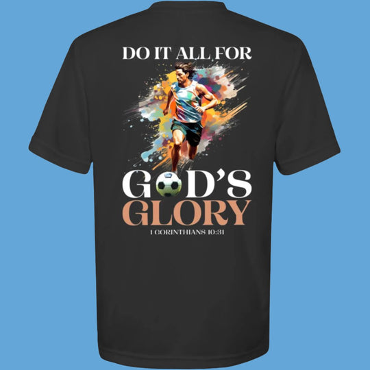 Do it All For God's Glory | Youth Moisture-Wicking Tee