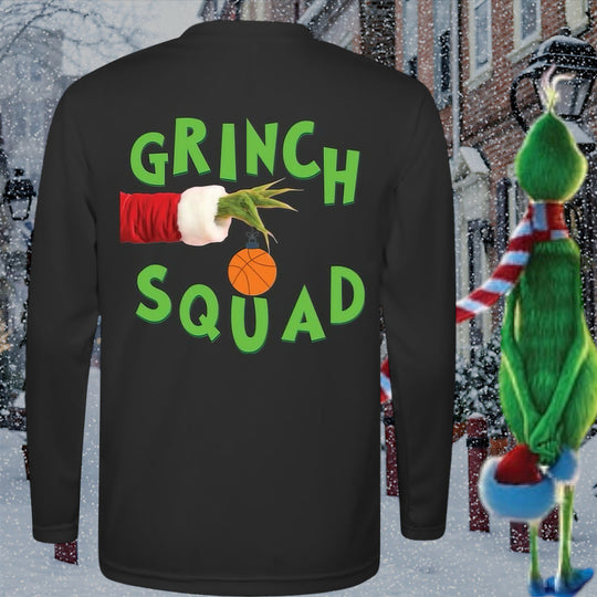 Grinch Squad Basketball | Youth Long Sleeve