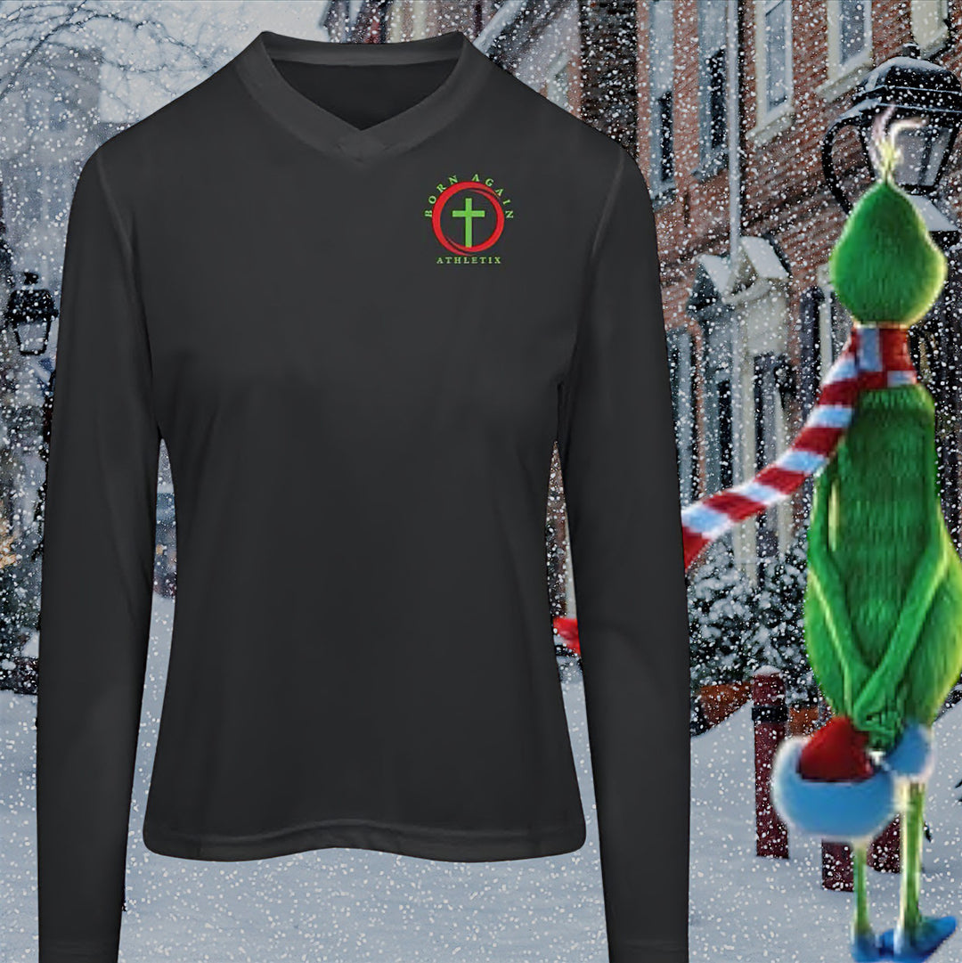 Grinch Squad Basketball | Women's Long Sleeve