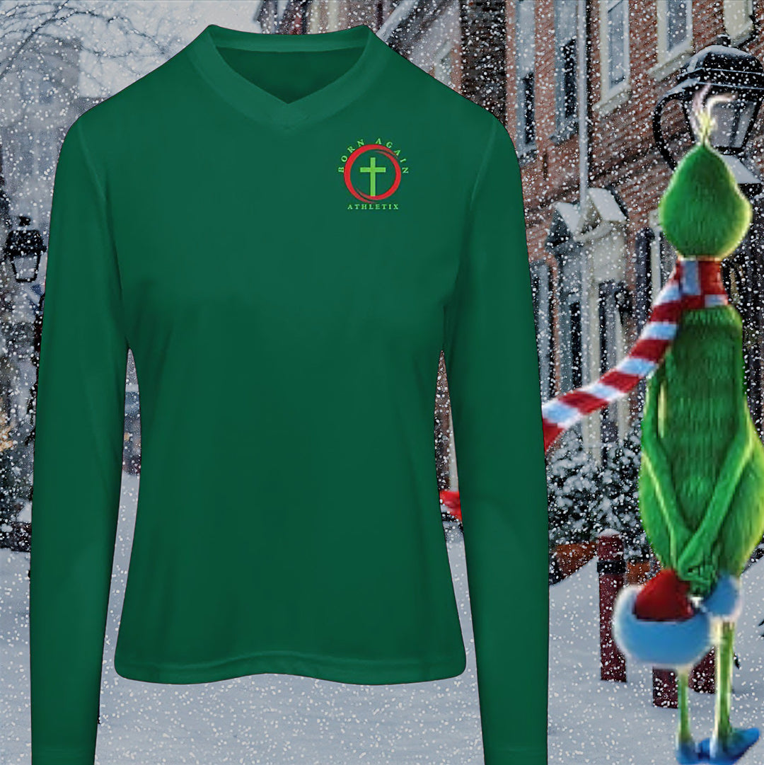 Grinch Squad Basketball | Women's Long Sleeve