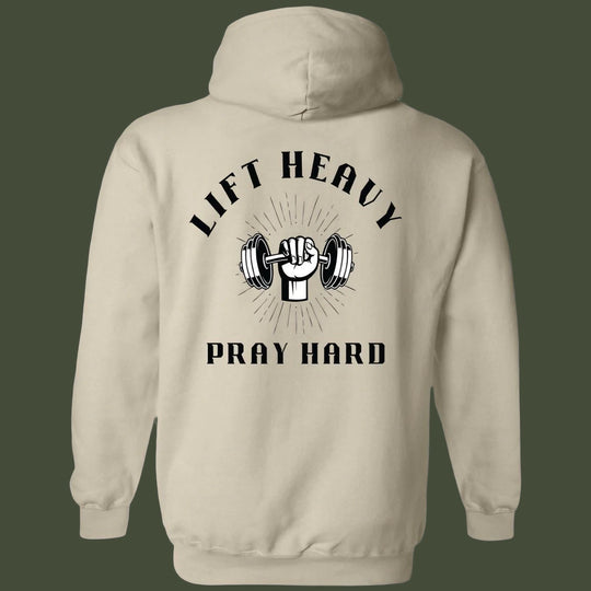 Lift Heavy Pray Hard | Adult Unisex Hoodie