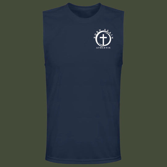 Lift Heavy Pray Hard | Men's Sleeveless Performance Tee