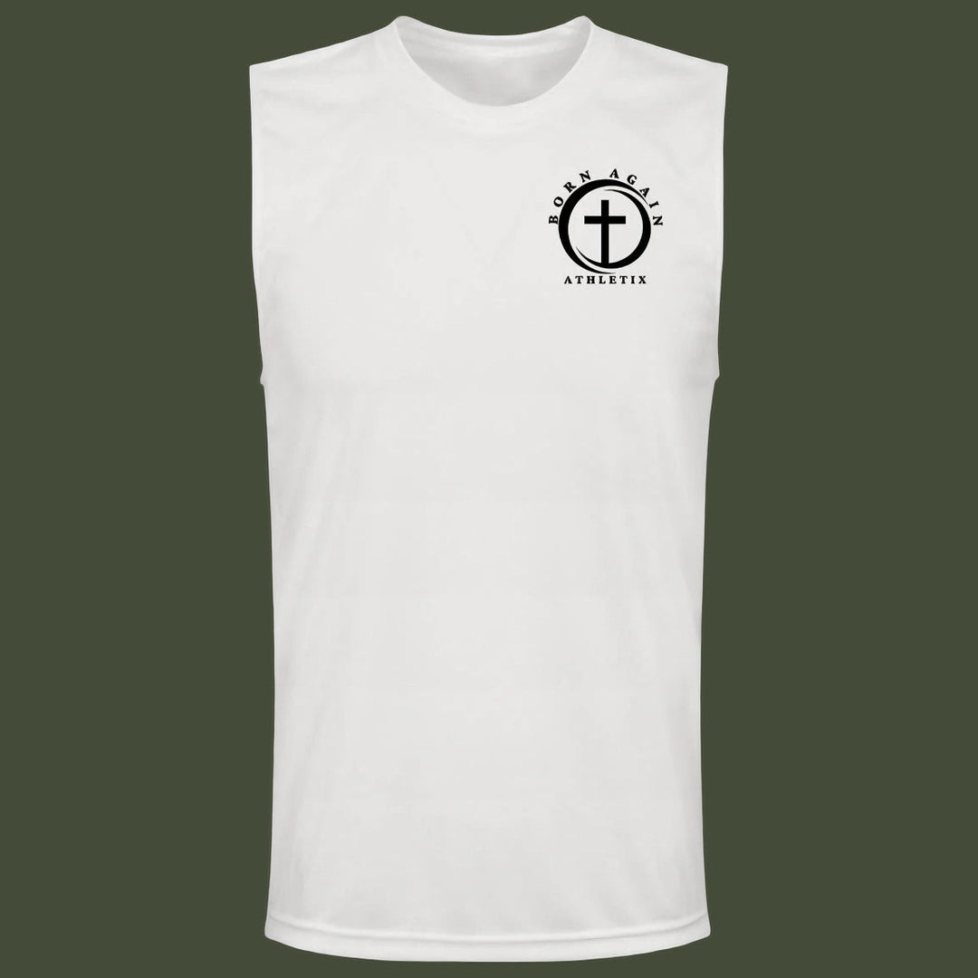 Lift Heavy Pray Hard | Men's Sleeveless Performance Tee