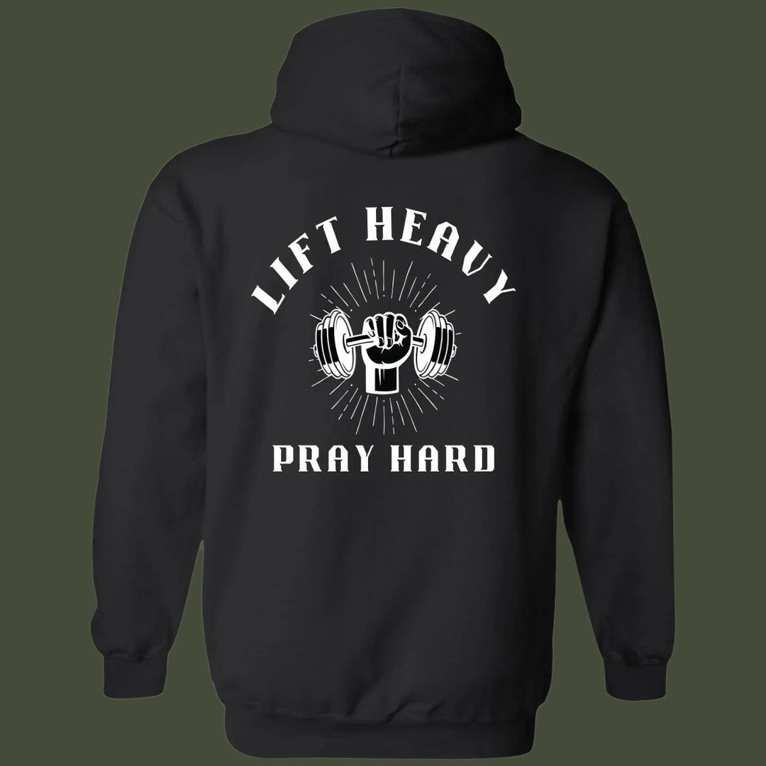 Lift Heavy Pray Hard | Adult Unisex Hoodie