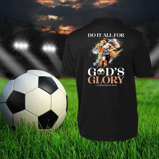 Do It All for God’s Glory – Youth Unisex Performance Tee
