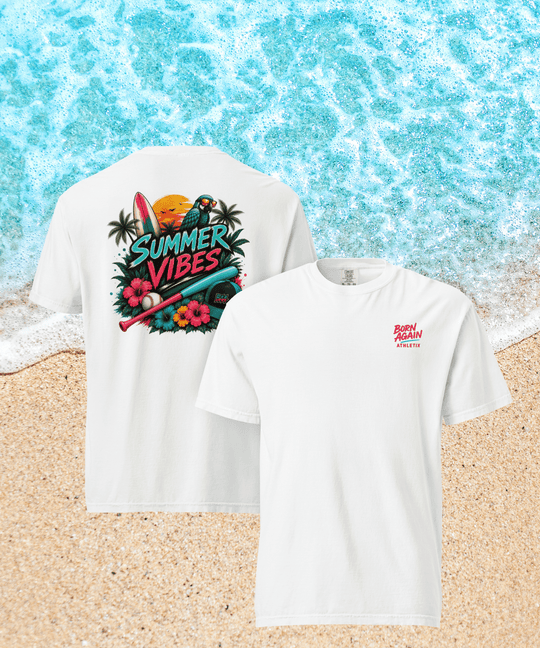 ADULT SUMMER VIBES HEAVYWEIGHT TEE 🌴☀️