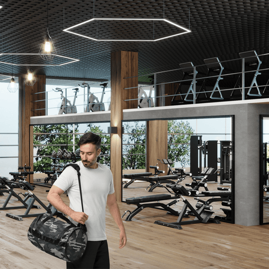 Proverbs 14:23 Christian Gym Bag