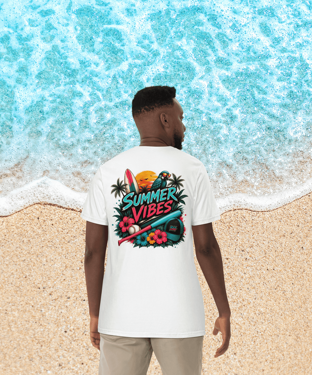ADULT SUMMER VIBES HEAVYWEIGHT TEE 🌴☀️