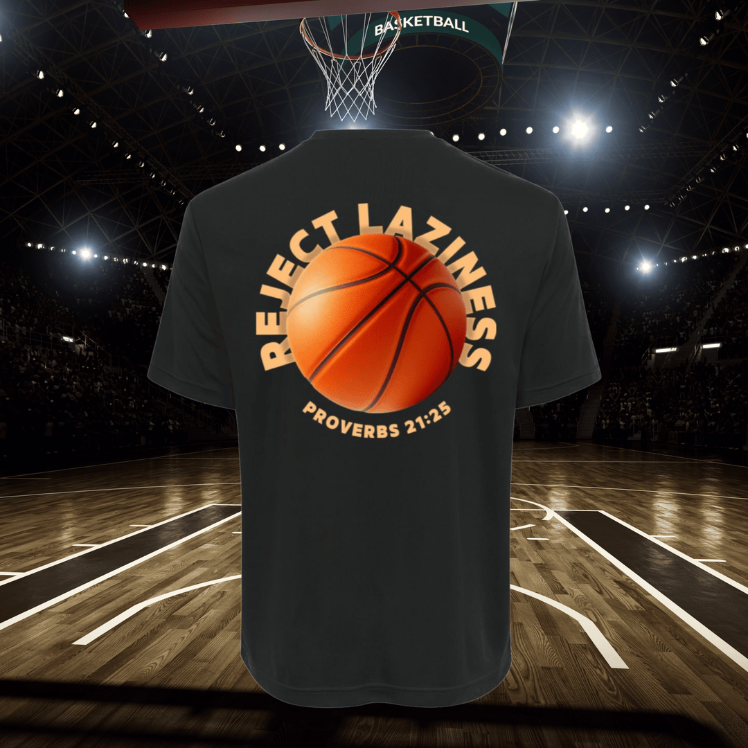 Reject Laziness | Adult Unisex basketball Performance Tee
