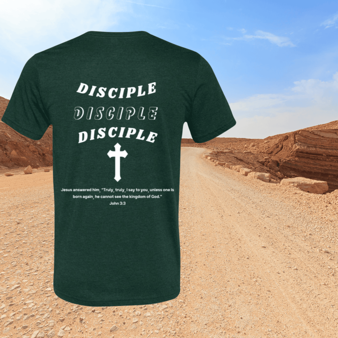 Disciple |Adult Unisex Tri-blend Tee