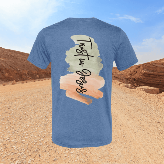 Trust in Jesus | Adult Unisex Tri-Blend Tee