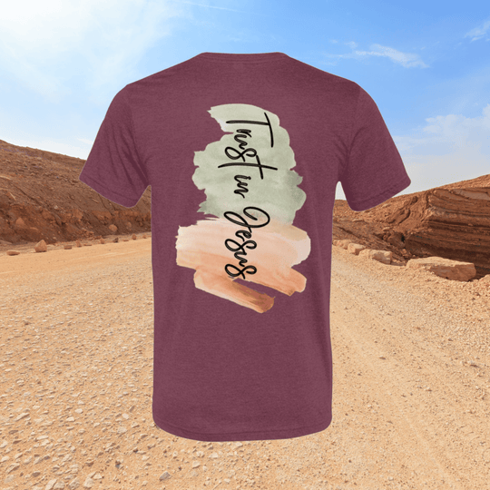 Trust in Jesus | Adult Unisex Tri-Blend Tee