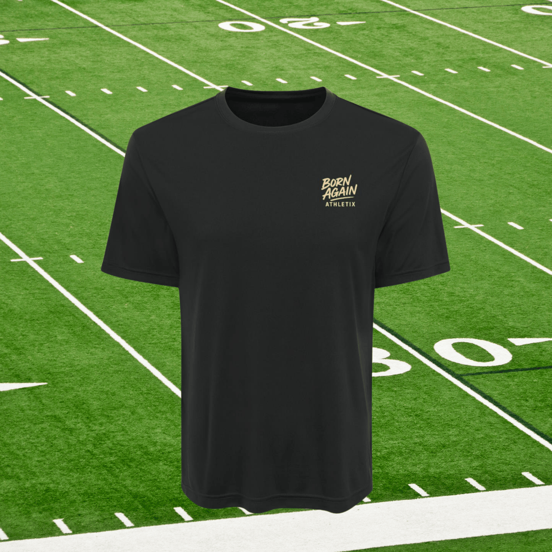 Profit in Hard Work | Adult Football Performance Tee