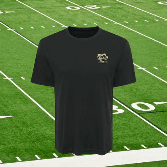 Profit in Hard Work | Adult Football Performance Tee