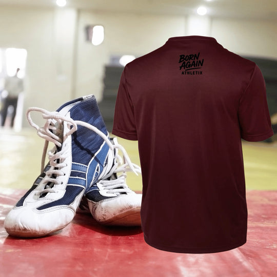 Wrestle Hard Pray Harder | Youth Unisex Performance Tee